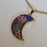 Collana Luna Blu- Giardino Celeste