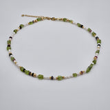Collana Prato selvatico in peridoto