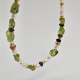 Collana Prato selvatico in peridoto