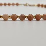 Collana in pietra di luna naturale – Collezione Duna